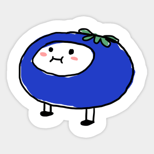 Bluberry Bubble Sticker